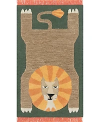 Momeni Atticus Atc-1 Green 4' x 6' Area Rug