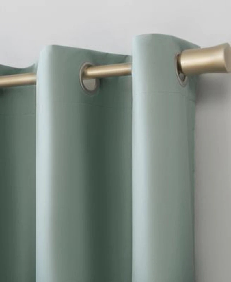 Sun Zero Cyrus Thermal Blackout Grommet Top Curtain Collection
