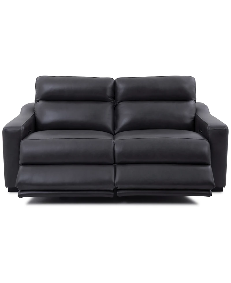 Gabrine 2-Pc. Leather Sofa with 2 Power Recliners, Created for Macy's