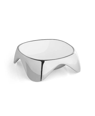 Nambe Enameled Medium Pet Bowl