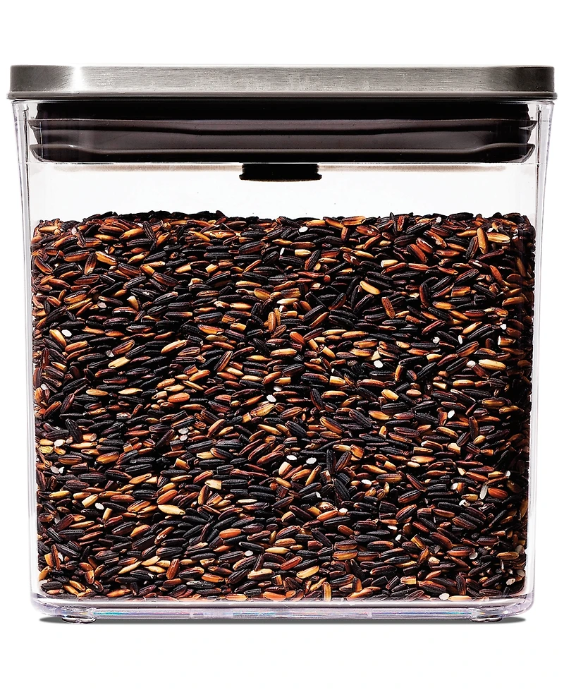 Oxo Steel Pop Rectangle Short 1.7-Qt. Food Storage Container