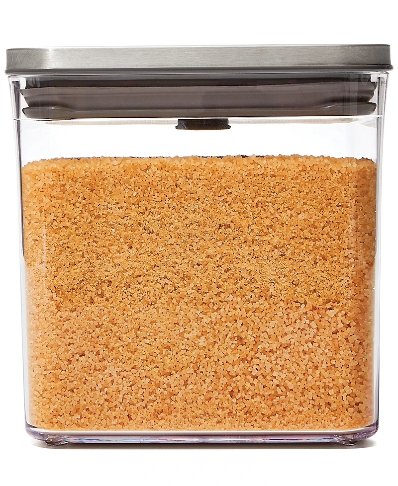 Oxo Steel Pop Big Square Short 1.1-Qt. Food Storage Container