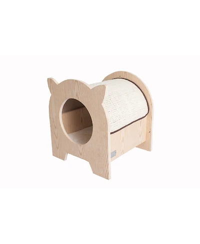 Armarkat Real Wood Model S1203 Premium Wood Cat Hideaway