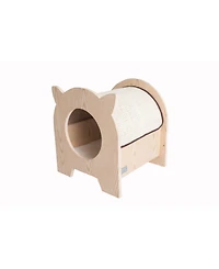 Armarkat Real Wood Model S1203 Premium Wood Cat Hideaway