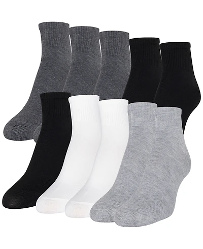 Gold Toe Women's 10-Pack Casual Cushion Heel And Ankle Socks