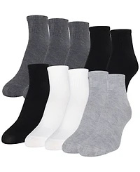 Gold Toe Women's 10-Pack Casual Cushion Heel And Ankle Socks