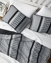 Closeout! Nautica Gulf Shores Cotton Reversible 2-Pc. Quilt Set, Twin