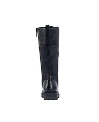 Gc Shoes Women's Hanker Combat Lace Up Knee High Boots