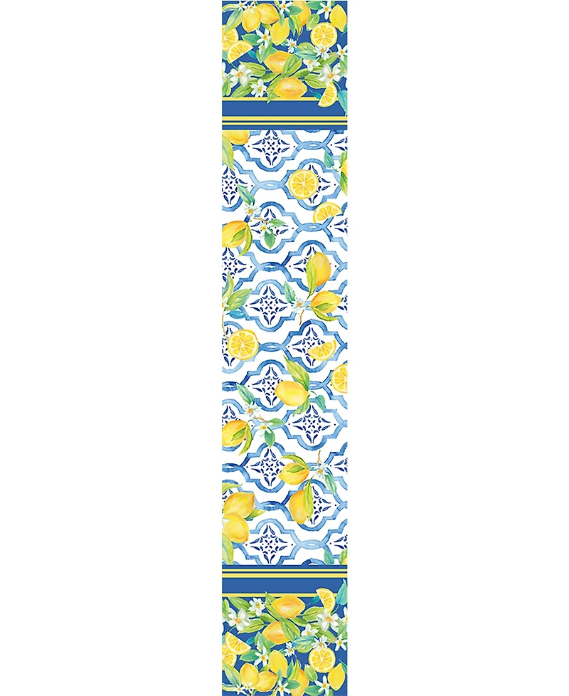 Laural Home Lovely Lemons 13x72 Table Runner