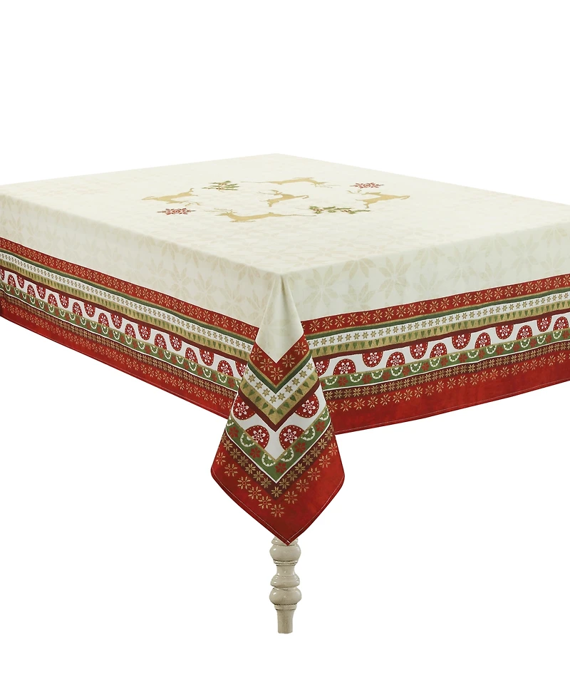 Laural Home Simply Christmas Tablecloth 70 x