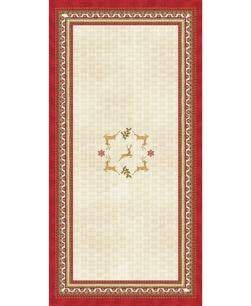 Laural Home Simply Christmas Tablecloth 70 x
