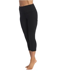 American Fitness Couture High Waist 3/4 Length Pocket Compression Leggings