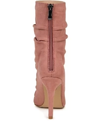 Journee Collection Women's Markie Rouched Stiletto Dress Booties