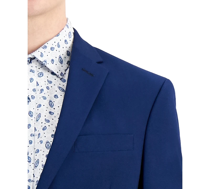 Kenneth Cole Reaction Men's Techni-Cole Suit Separate Slim-Fit Jacket