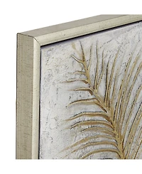 CosmoLiving by Cosmopolitan Gold Glam Canvas Wall Art, 48 x 36