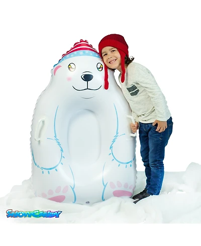 PoolCandy's SnowCandy Polar Bear Snow Sled