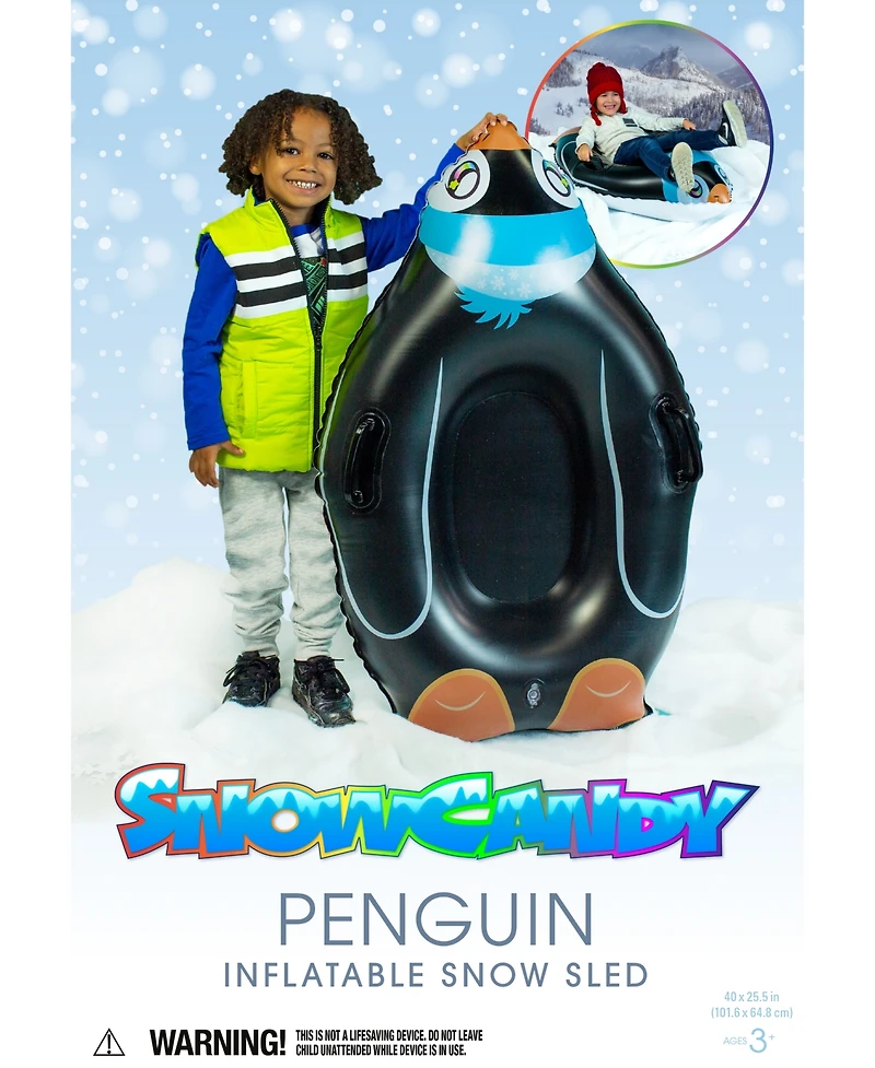 PoolCandy's SnowCandy Penguin Snow Sled