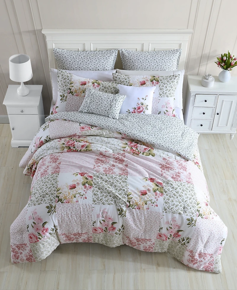 Laura Ashley Ailyn -Pc. Comforter Set