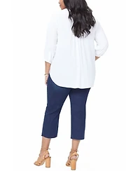 Nydj Plus Pintuck Blouse