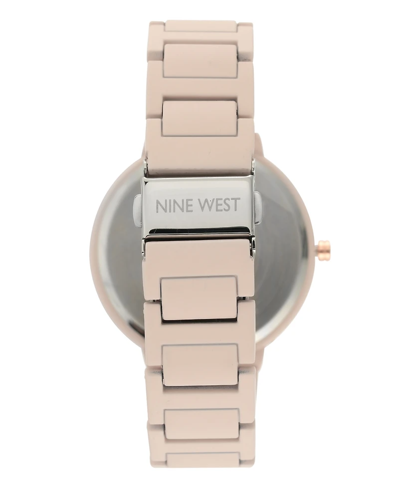 Nine West Women's Rubberized Bracelet Watch