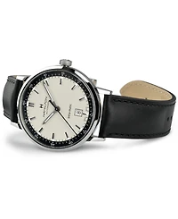 Hamilton Men's Swiss Automatic Intra-Matic Leather Strap Watch 40mm