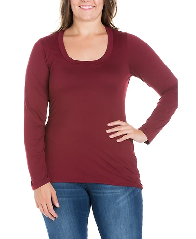 Women's Plus Long Sleeves T-Shirt