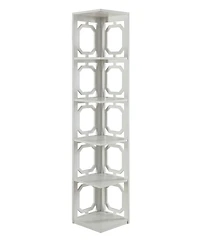 Omega 5 Tier Corner Bookcase