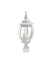 Frontenac 3 Lights Outdoor Post Top Lantern