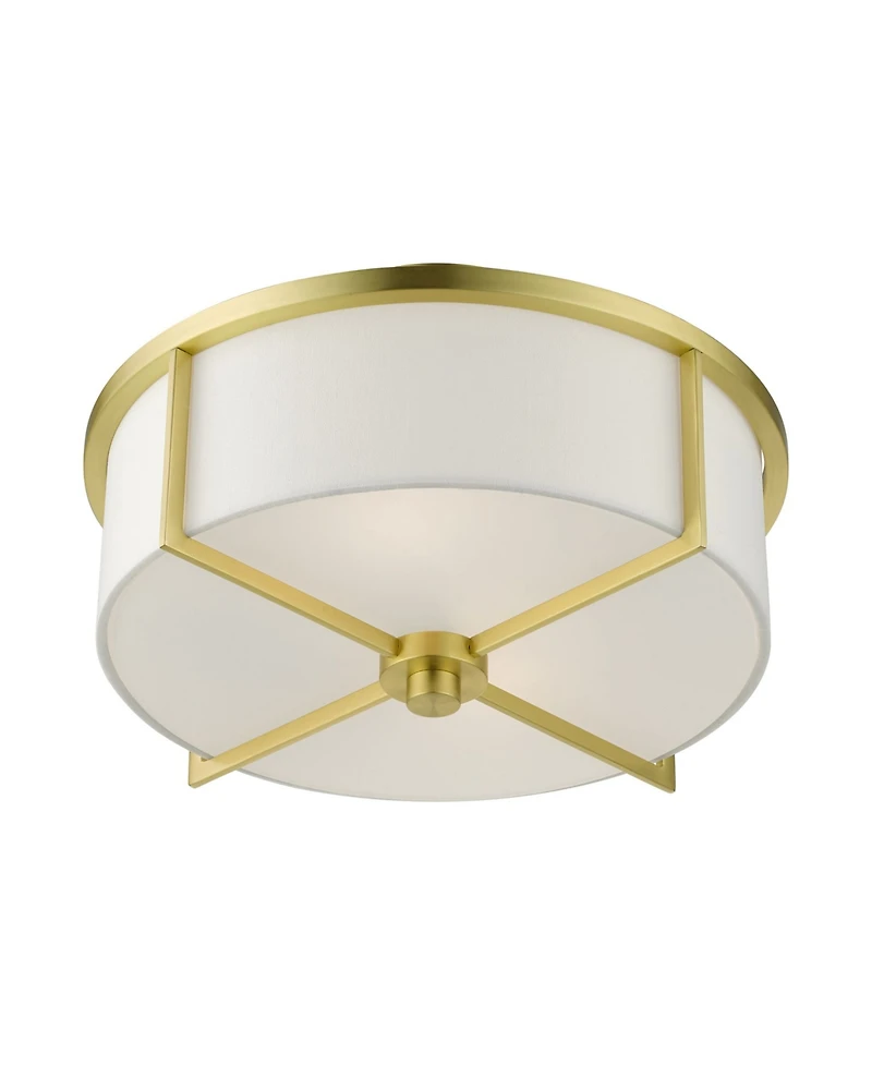 Wesley 2 Lights Semi Flush