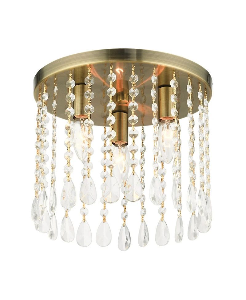 Elizabeth 3 Lights Flush Mount