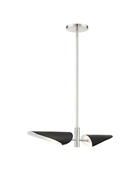 Capistrano 2 Lights Linear Chandelier