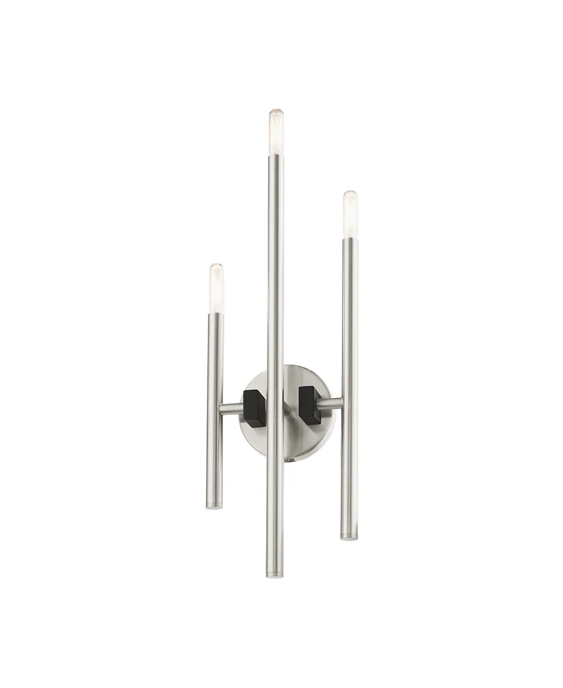 Denmark 3 Lights Triple Sconce