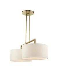 Meridian 2 Lights Linear Chandelier