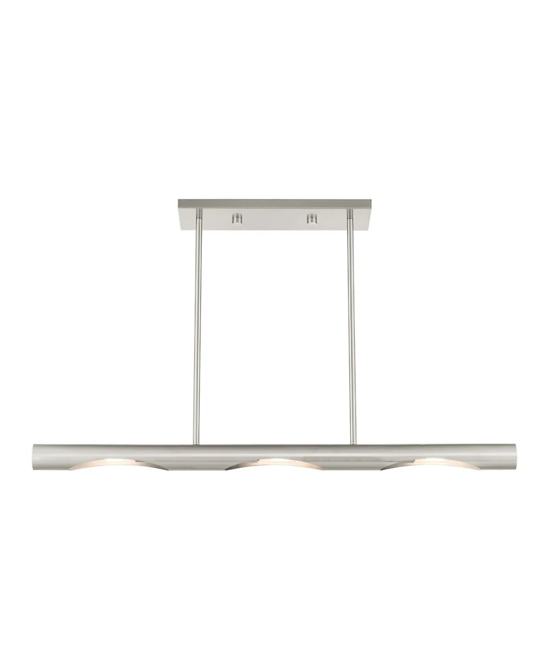 Acra 3 Lights Linear Chandelier