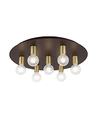 Hillview 7 Lights Flush Mount