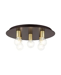 Hillview 5 Lights Flush Mount