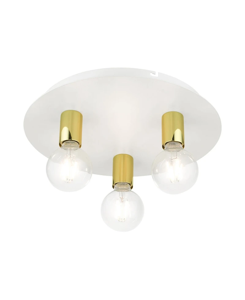 Hillview 3 Lights Flush Mount