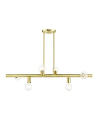 Bannister 6 Lights Linear Chandelier
