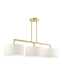 Meridian 3 Lights Linear Chandelier