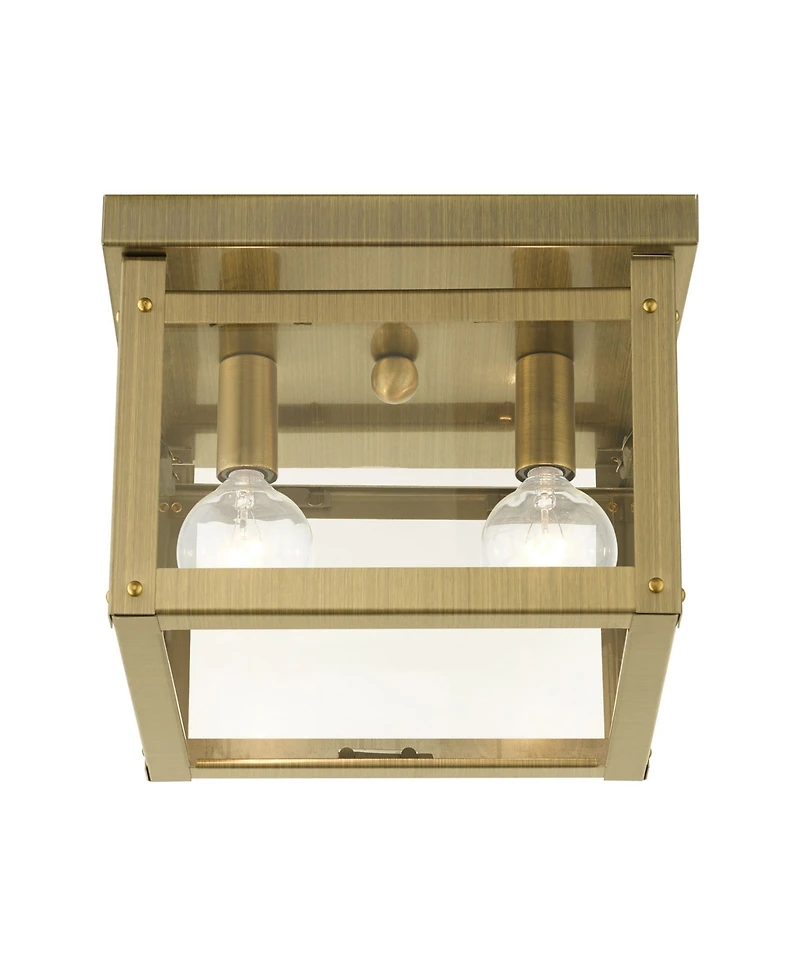 Milford 2 Lights Flush Mount