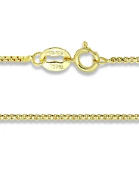 Giani Bernini Box Link 18" Chain Necklace in 18k Gold-Plated Sterling Silver, Created for Macy's