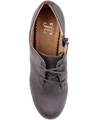 Journee Collection Women's Leona Lace Up Dress Shooties