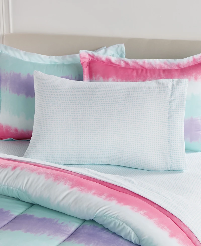 Dream Factory Kids Tie Dye Stripe Comforter Set