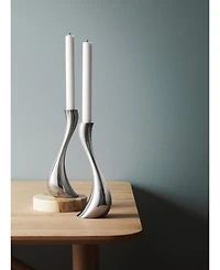 Georg Jensen Cobra Candleholder, Large, 2 Pack