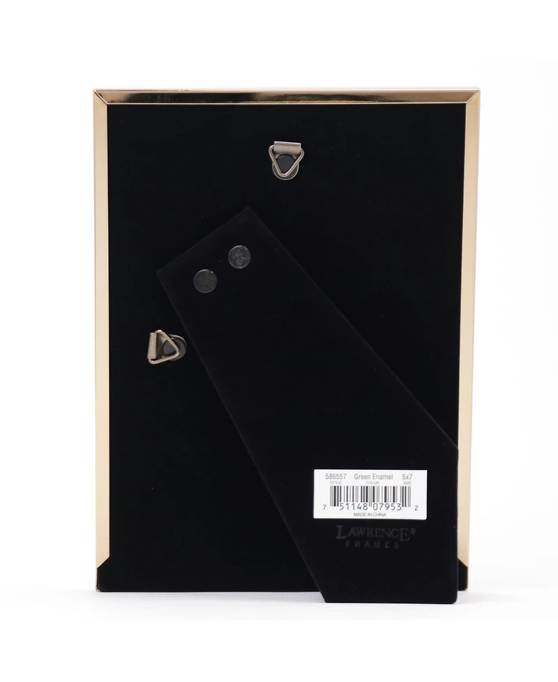 Metal and Enamel Picture Frame