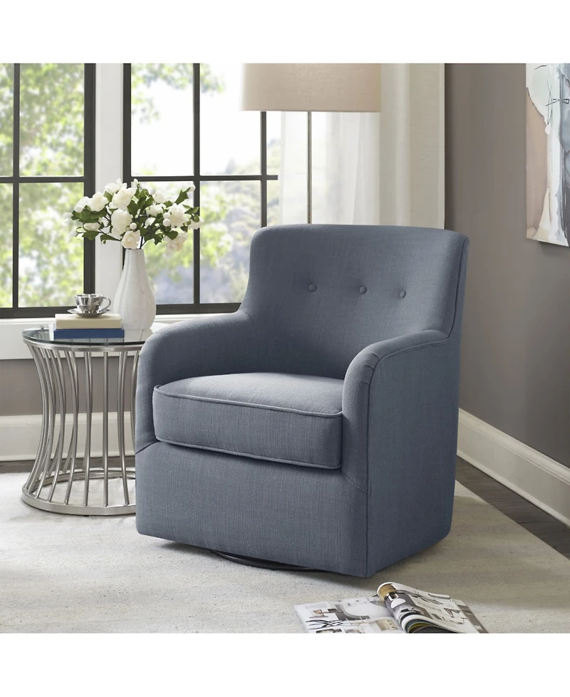 Madison Park Adele Swivel Chair