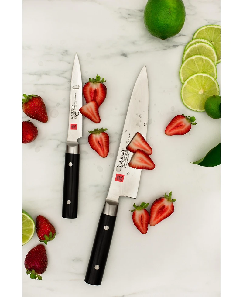 Kasumi 2 Pc. Gyuto 6" Utility & 8" Chef Knife Cutlery Set