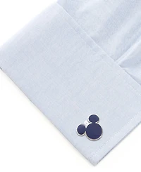 Men's Mickey Mouse Silhouette Cufflinks