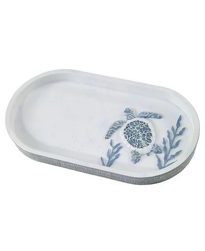 Avanti Caicos Sea Turtles Resin Bathroom Tray