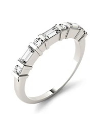 Moissanite Baguette Wedding Band 1/2 ct. t.w. Diamond Equivalent 14k White Gold